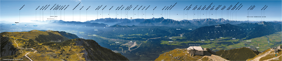 Karnische Alpen 180 Panorama Foto